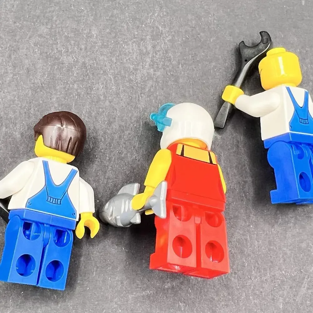 Lego (5) Minifigures Newt Scamander Fantastic Beasts + Others With Accessories